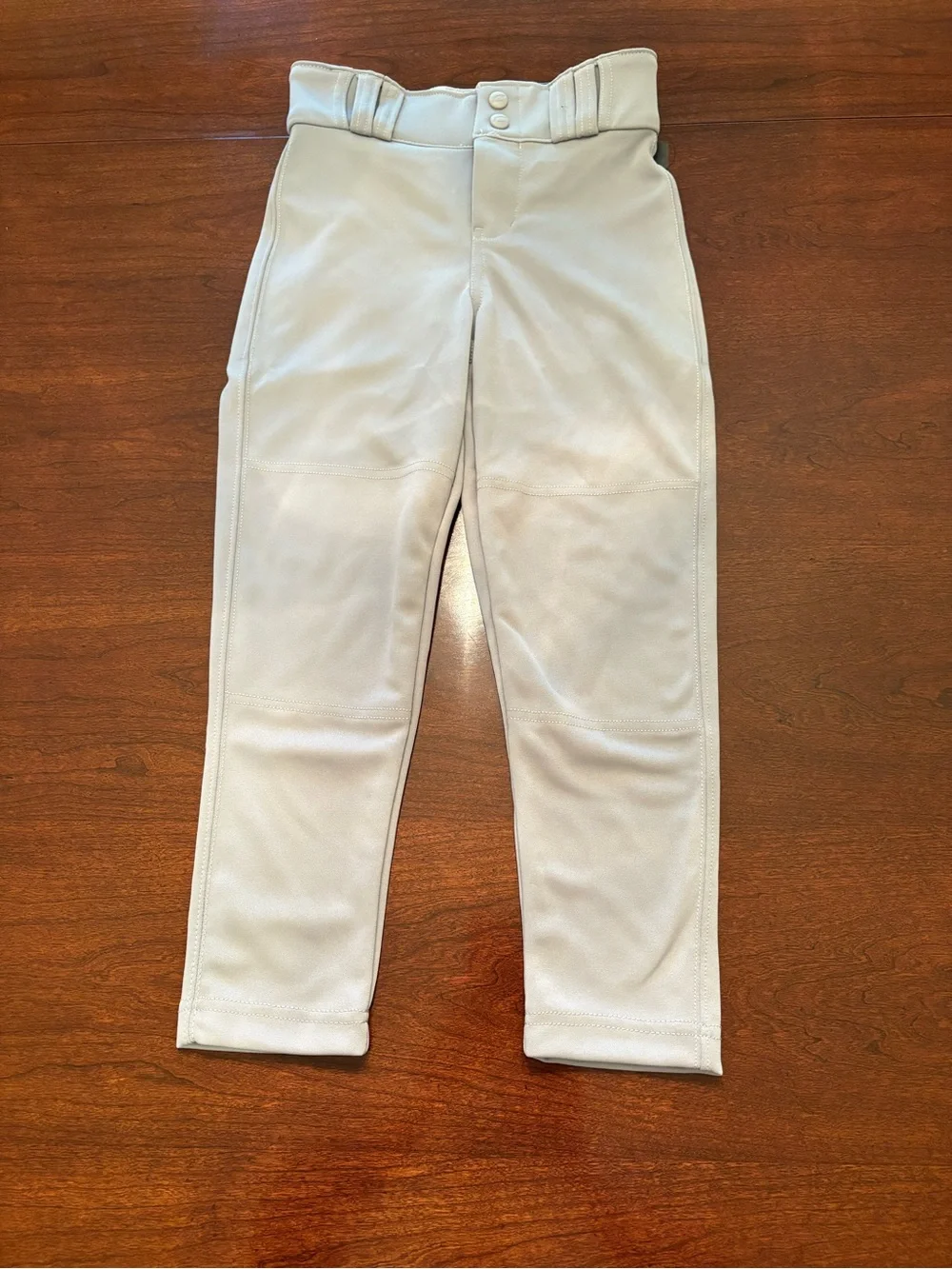 Champro Youth S Gray Tapered Leg Baseball Pants